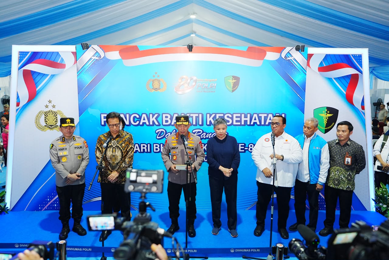 Kapolri Hadiri Puncak Bakti Kesehatan