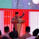 Kapolri Jenderal Pol. Listyo Sigit Prabowo menyampaikan sambutan pada penutupan Diklatsarnas Brigade Persis 2026 di Satlat Brimob Cikeas, Bogor, Jawa Barat.