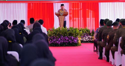Kapolri Jenderal Pol. Listyo Sigit Prabowo menyerukan pentingnya menjaga persatuan dan kesatuan bangsa saat penutupan Diklatsarnas Brigade Persis 2026.