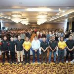 Peserta Turnamen Mobile Legends Kapolda Cup 2026 mengikuti pertandingan babak penyisihan di Palembang.