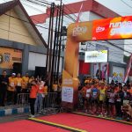 Peserta kategori 5K dan 10K bersiap di garis start Bhayangkara Run 2026 Polres Ponorogo.